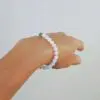 Bracelet mala en pierre de lune