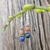 Boucles d'oreilles en lapis lazuli