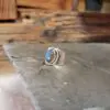 Bague argent et labradorite