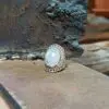Bague ethnique en pierre de lune