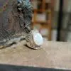 Bague ethnique en pierre de lune