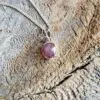 Pendentif rubis étoilé d'Inde