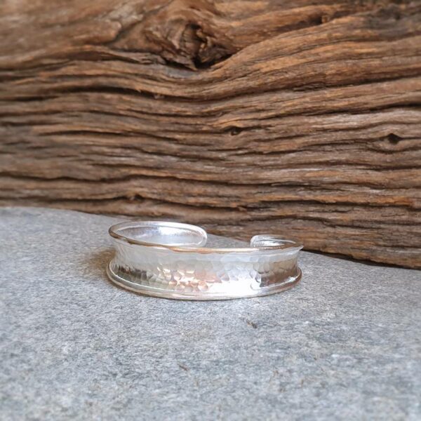 Bracelet argent martelé KAREN
