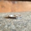 Bague minimaliste argent BÜ