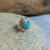 Bague turquoise véritable LHASSA