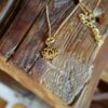 Collier fleur de lotus or