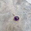 Pendentif améthyste argent AMOS