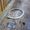 Bracelet indien argent maille serpent