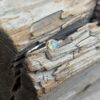 Bague ethnique en opale et argent