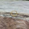 Bague anneau péridot PETIT NID