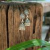 Boucles d'oreilles indiennes en argent