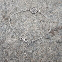 Bracelet fleur de vie en argent