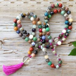 Colliers mala / sautoirs fantaisie / colliers tibétains Omyoki