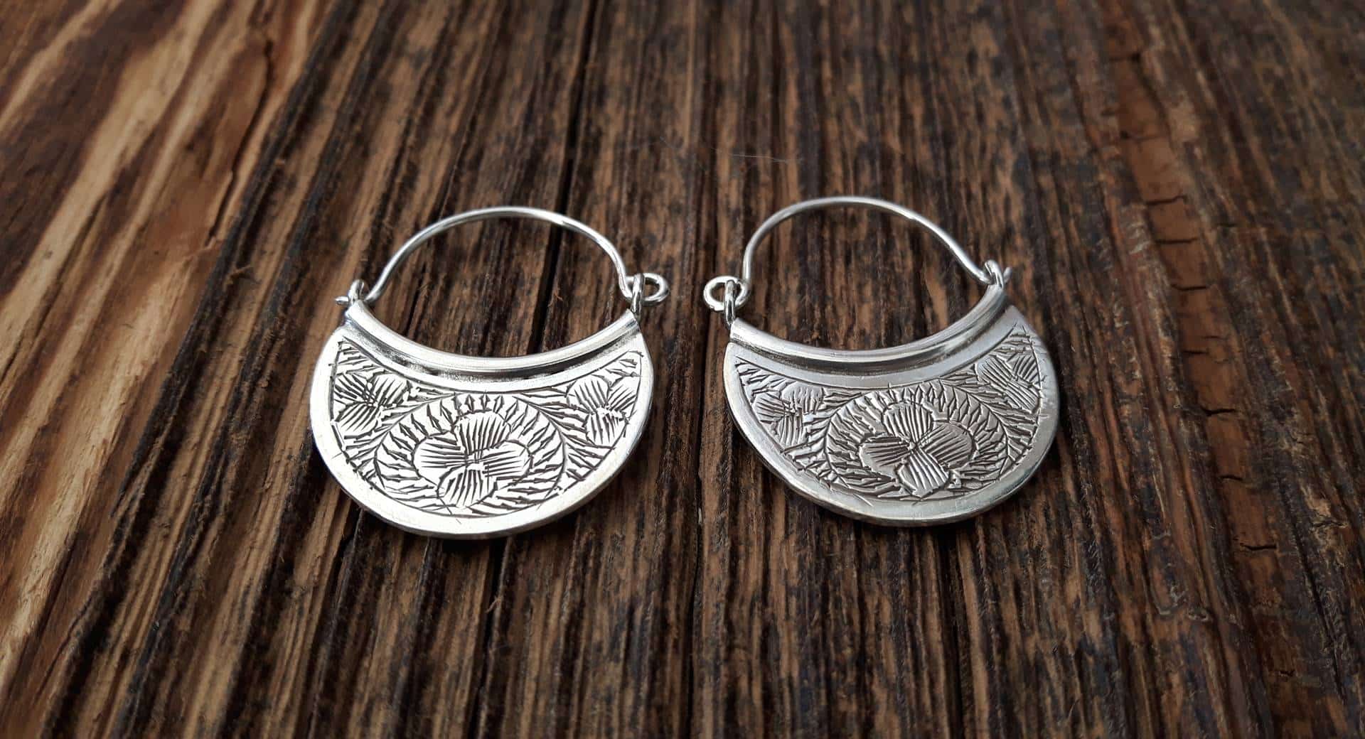 Bijoux ethniques argent