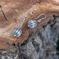 Boucles d'oreilles argent Boutons de Fleur