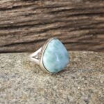 Bague larimar argent LAGON