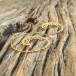 Boucles d'oreilles spirales SOLEIL