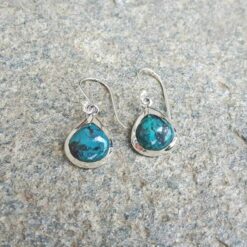 Boucles d'oreilles turquoise gouttes