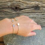 Jonc ouvert pierre de lune