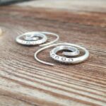 Petites spirales argent THAÏ