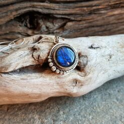 Pendentif labradorite BOHÈME