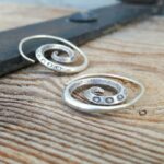 Petites spirales argent THAÏ