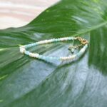 Bracelet perles d'eau douce et amazonite ANDAMAN