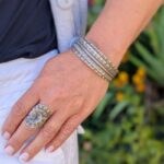 Bracelet en argent ethnique KAREN