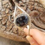 Bracelet argent et pietersite