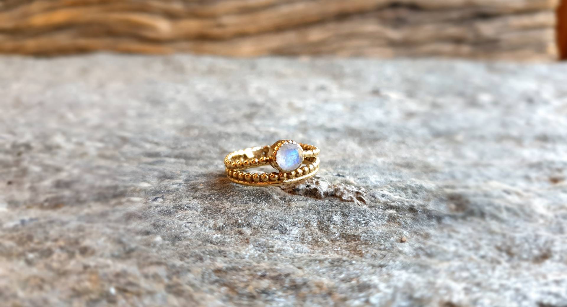 Bagues dorées femme Omyoki