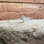 Jonc pierre de lune argent