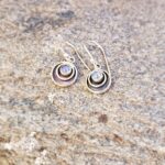 Petites boucles d'oreilles pierre de lune