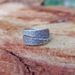 Bague ajustable argent OURSIN