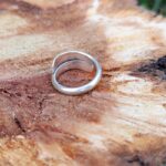 Bague ajustable argent OURSIN