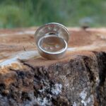 Bague fleur argent femme