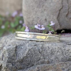 Bracelet argent martelé PATTAYA