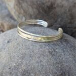 Bracelet argent martelé PATTAYA