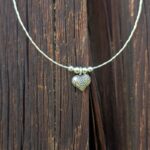 Collier en argent COEUR