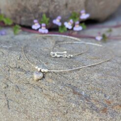 Collier argent artisanal COEUR