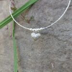 Collier en argent COEUR