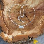 Collier ethnique en argent massif