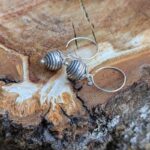 Créoles argent artisanales TERRE DU SIAM