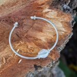 Jonc en argent massif MANGOUSTINE