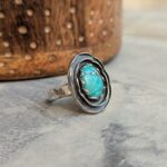 Bague turquoise argent BOHÈME