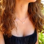 Collier pierre de lune goutte AMRITSAR