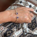 Jonc améthyste MARGUERITES