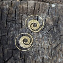 Boucles d'oreilles créoles fantaisie