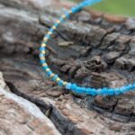 Bracelet fin en pierres naturelles d'apatite – Image 4