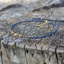 Collier bohème en lapis lazuli